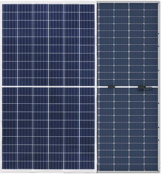 Bifacial güneş paneli çift yüzeyinden güneş ışığını toplayarak elektrik üretir.